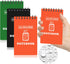 Waterproof Notebook, 3" x 5" All Weather Pocket Notepad, 80 Waterproof Lined Pages for Outdoor Activities