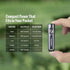 650 ThruNite Ti Mini Keychain Flashlight, USB-C Rechargeable EDC Pocket Light, Bright Lumens Small Keychain Gadget