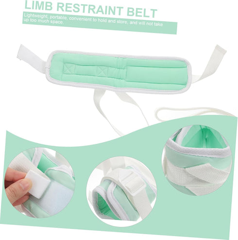 Ipetboom 2Pcs Elastic Strap Patient Wrist Protector for Hospital Use Breathable and Medical for Injury Care Comfortable