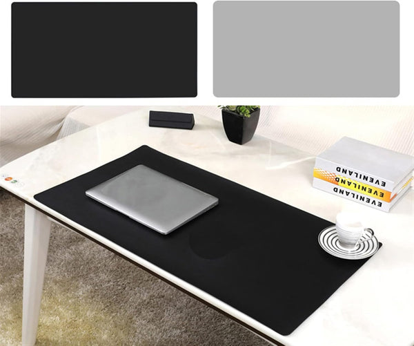 Lifup Multifunctional Desk Pad, Waterproof PU Leather Mouse Pad for Office and Home