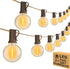 Vocevos 100FT 2Pack Outdoor String Lights LED Outside Waterproof Patio Lights Backyard