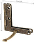 20pcs Hinge Hardware Accessories, 90 Angle Support Spring Hinge for Small Jewelry, Wine Case, Watch Box