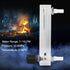 LZQ-7 Flowmeter with Control Valve 1-10LPM for Unidirectional Gas/Oxygen/Air Measure, 8mm Barbs