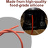 8mm 12mm -5 Silicone Tubing ID X OD High Temp Food Grade, Silicone Hose for Home Brewing Winemaking, High Temp Tubing