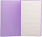 JAM PAPER Business Card Book - 72 Card Capacity, Wallet Size (4 x 7 1/4) - Purple, Sold Individually
