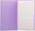 JAM PAPER Business Card Book - 72 Card Capacity, Wallet Size (4 x 7 1/4) - Purple, Sold Individually