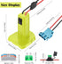 Power Wheels Adapter for Ryobi 18V Battery - Battery Converter Kit with Fuse, Switch & Wire Harness