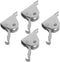 4pcs Stainless Steel Gas Spring Rods Barber Chair Accessories Beauty Salon Equipment