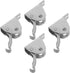 4pcs Stainless Steel Gas Spring Rods Barber Chair Accessories Beauty Salon Equipment