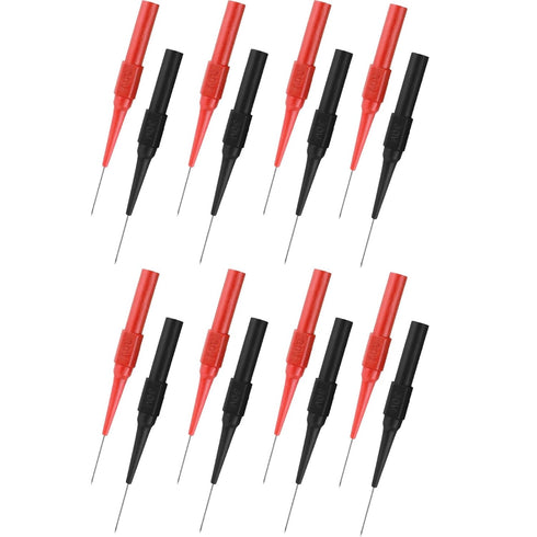 Ainiveiya 16 Pcs Back Probe Kit, 0.7mm Stainless Steel Non-Destructive Wire Piercing Test