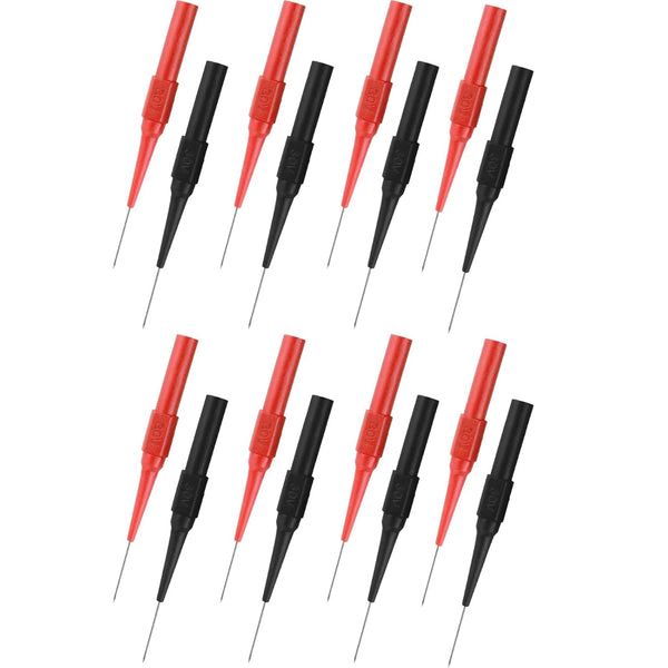 Ainiveiya 16 Pcs Back Probe Kit, 0.7mm Stainless Steel Non-Destructive Wire Piercing Test