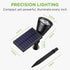 InnoGear Solar Spot Lights, Outdoor Solar Lights Solar Spotlights Flag Pole Light Waterproof Landscape Lighting Outside