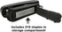 Praxxis Pro Aria-Plus Half-Strip Mini Stapler, Durable Compact Stapler for Office and Travel Use, Charcoal