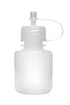 EISCO 30ml Dropping Bottle - LDPE Plastic with Screw Cap, Built-in Nozzle & Cover