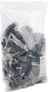 Small Binder Clips, Steel Wire, 3/8" Capacity, 3/4" Wide, Black/Silver, 144/Pack