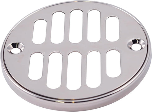 Westbrass Polished Chrome Shower Strainer Set with Screws, Grill and Crown, D312-26