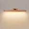 WDLT Wooden LED Battery Wall Light with Touch Switch Magnetic Cabinet Lamp 360Rotatable