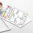 Hongshan Thank You Card for Teacher,Fill in the Blanks,Funny Appreciation Card Gift,Teacher Thank You Gifts Card from