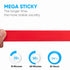 HPP Double Sided Tape Clear, Heavy Duty Permanent Tape for Indoor and Outdoor Use (1in x 16ft)