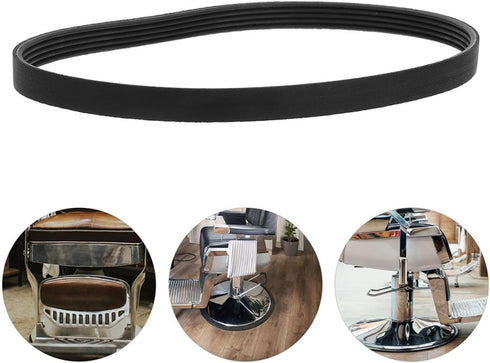 2pcs SEWACC Salon Chair Rubber Base Gasket Non-Slip Styling Chair Ring Gasket Floor Protection Mat for Salon Equipment