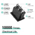 QTEATAK 5Pcs On/Off/On Boat Toggle Rocker Switch, 3 Pin 3 Position, 12V 110V 250V