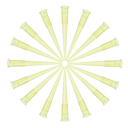 ONiLAB Pipette Tips 200 UL, 1000 PCS Clear Yellow Laboratory Universal Plastic Liquid Tips