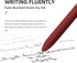 Gel Pens, 10 Pcs 0.5mm Black Ink Fine Point Smooth Writing with Silicone Grip, High-End Series for Journaling