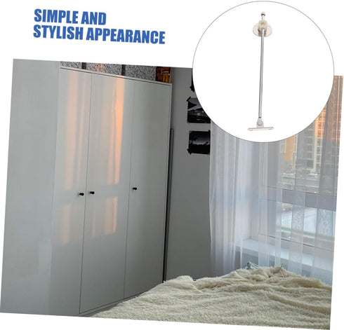 Durable Metal Support Hinge for Kitchen Cabinets and Bedside Tables - Smooth Operation