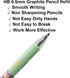 Maydahui 12Pcs Cute Dinosaur Eternal Pencils, Retractable Magic Pencils for Students, Teachers, Office Supplies