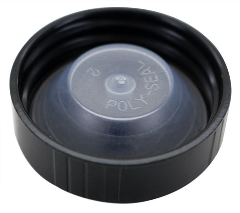 4340AX12 38mm Poly Seal Screw Caps, Fits Most 1/2 & 1 Gallon Jugs, Bag of 12