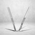 Surgical Grade Blades #11, 20pcs Sterile with #3 Scalpel Knife Handle for Biology Lab