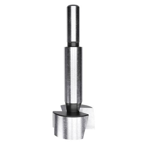 Forstner Drill Bit 1-1/4 Inch x 3-1/2 Inch, High Speed Steel for Woodworking - Hardwood, Softwood, Plywood (1-1/4 )