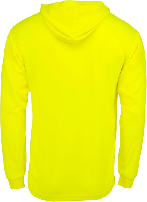 Radians Unisex Adult Vis Safety-Shirts, Hi-vis Green, 4X-Large US