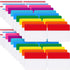Jovitec 800 Pcs 40 Sets Sticky Tabs - 2 Inch Colored Index Tabs Writable and Repositionable Labels for File Folders,