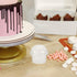200pcs 250 ML Disposable Dessert Cups: Clear Plastic Cups with No Holes Dome Lids for Snacks Yogurt Pudding Cupcake