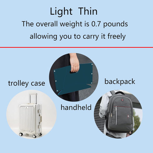 Travel Foot Rest for Airplane Long Flights,Portable Folding Under Desk Foot Stool,Relieves Back & Knee Pain,Comfortable