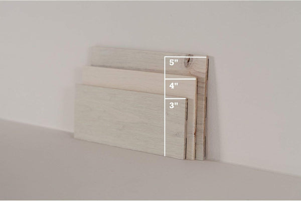 Timberchic DIY Reclaimed Wooden Wall Planks - Coastal White Sample Pack for Peel & Stick Accent Wall