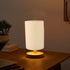 Cozy Linen Table Lamp Shade Half Round Design Floor Lamp Cover for Bedroom Living Room Replacement for Home Decor