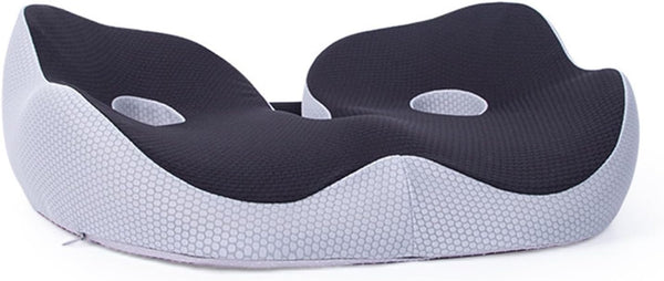 TOLUON Seat Cushion for Tailbone Pain Relief, Memory Foam Seat Cushion Hemorrhoid Pillow,