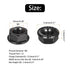 Generic M6 1.00mm 18-8, 50 Pack x Hex Nuts, Carbon Steel Black Oxide, Full Thread, Hex Drive, Bright Finish, Carbon