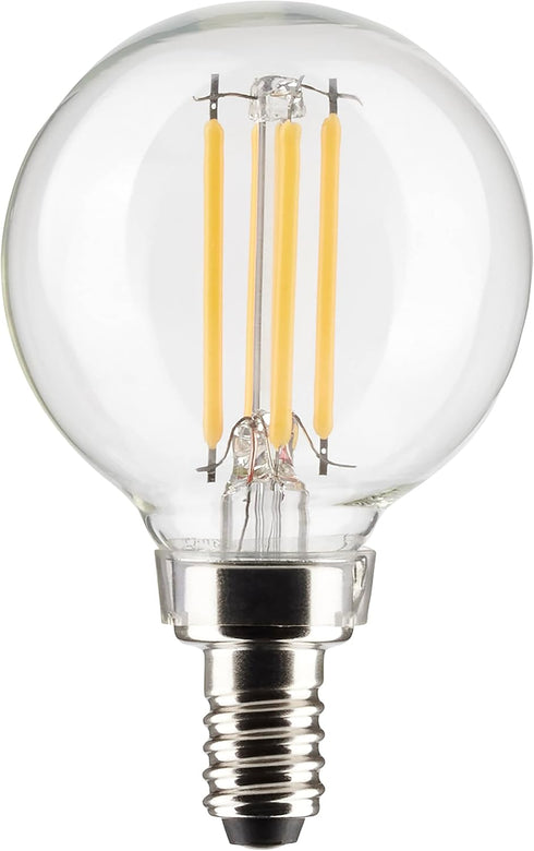 Satco 20524-5.5G16.5/LED/CL/927/120V/E12 Globe Style Antique LED Bulb