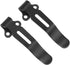 2 Pack Deep Carry Pocket Clips with 4 Screws, Stainless Steel Replacement for Benchmade Bugout 535