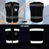 TCCFCCT Black Safety Vest for Men Women 9 Pockets High Visibility Reflective Vest for Safety, Work Vest with Reflective Strips, Meets ANSI/ISEA Standards, Large