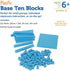 Pack 121 6+, 1+, Learning Resources Base Ten Blocks Smart - Pieces, Ages Grades Math First Grade Games, School Supplies