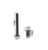 cSeao 10-Pack M6 50mm Countersunk Black Hex Socket Cap Furniture Joint Connecting Allen Bolts Barrel Nuts Kit