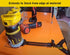 CICIDO (DNP618), Router Edge Guide for Fixed Base Compact Router Straight Edge Guide for Quickly Attached to Router