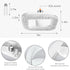 Bullishman 200W 2000LM E26 Bulb, 6000K 24 Bulb New Pattern imitation crystal pendant light , Equivalent Exceed LED