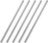 uxcell 5mm x 150mm 304 Stainless Steel Solid Round Rod, 5pcs for DIY Craft