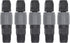 5 Set Self Locking Pneumatic Quick Connector, C Type Air Compressor Hose Coupler Plug Socket