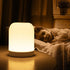 TTBDDDYH S0S 6-Color Dimmable Portable Night Light, Distress Light, RGB Color Changing Bedside Atmosphere Light, Touch